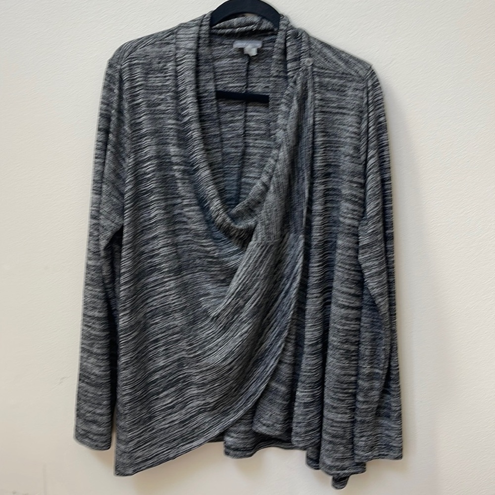 draped cardigan